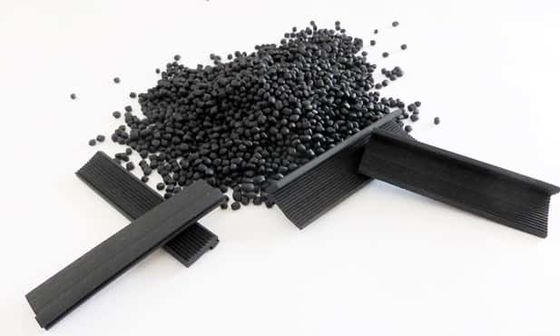 Compuesto material negro de TPV PP EPDM para la tira constructiva del sello