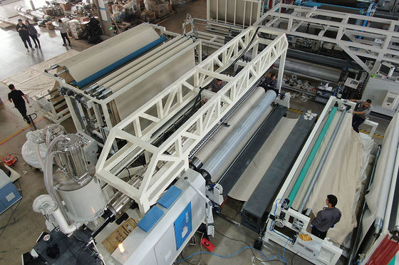 la TPE de los 4.2M alfombra la máquina de capa secundaria trasera de la máquina de capa