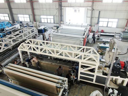 la TPE de los 4.2M alfombra la máquina de capa secundaria trasera de la máquina de capa