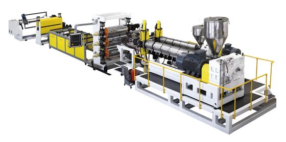 Máquina de extrusión de láminas de carmat TPE 2000 - 3000 Gsm 2-3 mm
